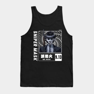 SNIPER MASK - Streetwear Style Tank Top